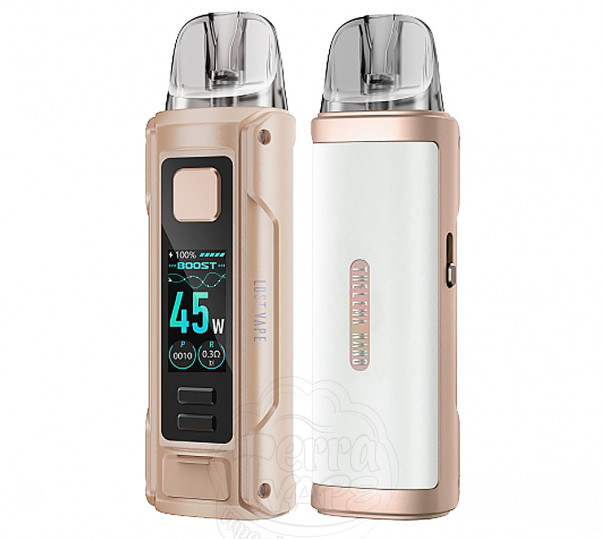 Lost Vape Thelema Nano Pod Kit 1500mAh Champange Gold Многоразовая POD система