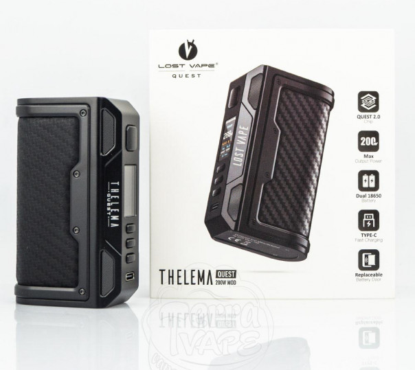 Бокс-мод Lost Vape Thelema Quest 200W Box Mod Бокс-мод Lost Vape Thelema Quest 200W Box Mod