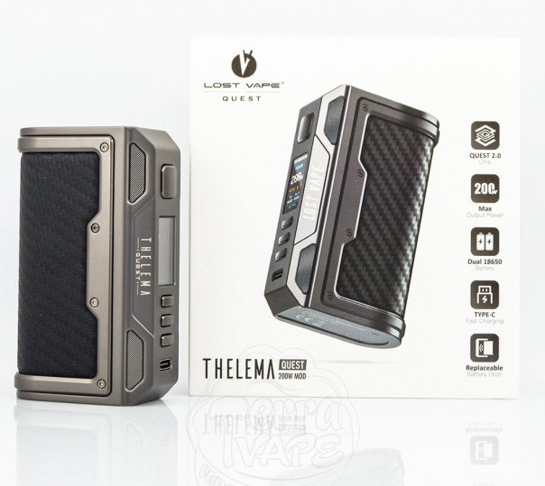 Бокс-мод Lost Vape Thelema Quest 200W Box Mod Бокс-мод Lost Vape Thelema Quest 200W Box Mod