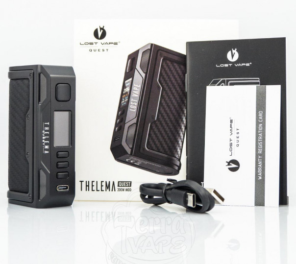 Бокс-мод Lost Vape Thelema Quest 200W Box Mod Бокс-мод Lost Vape Thelema Quest 200W Box Mod