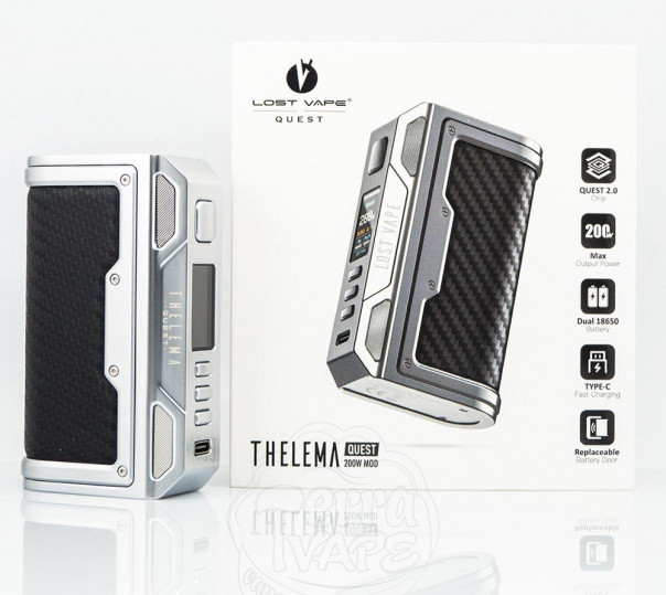Бокс-мод Lost Vape Thelema Quest 200W Box Mod Бокс-мод Lost Vape Thelema Quest 200W Box Mod