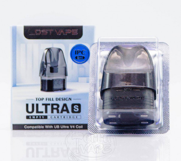 Пустой картридж Lost Vape Empty Ultra S Cartridge 5ml для Lost Vape Centaurus PM100 Пустой картридж Lost Vape Empty Ultra S Cartridge 5ml для Lost Vape Centaurus PM100