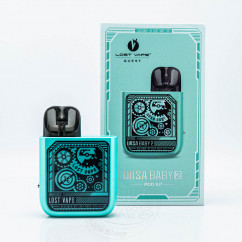 Lost Vape Ursa Baby 2 Pod Kit Pop Blue Time Gear