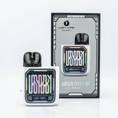 Lost Vape Ursa Baby 2 Pod Kit Tech White Fancy Maze