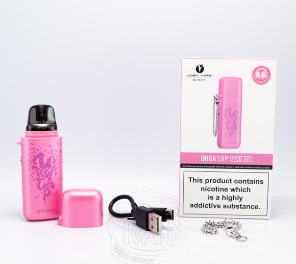 Lost Vape Ursa Cap Pod Kit 1000mAh Багаторазова POD система Lost Vape Ursa Cap Pod Kit 1000mAh Багаторазова POD система