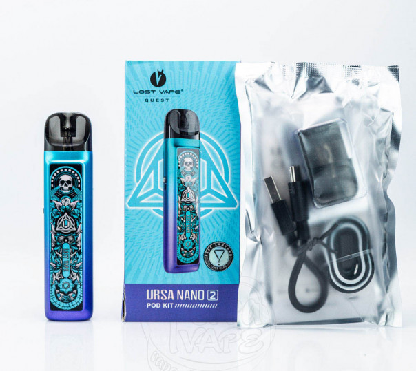 Lost Vape Ursa Nano 2 Pod Kit Багаторазова POD система Lost Vape Ursa Nano 2 Pod Kit Багаторазова POD система