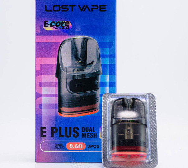 Картридж Lost Vape E-Plus / Dual Mesh Cartridge для Thelema Elite 40, Art 40, Nano, Centaurus E40 / Max / Ultra Kit
