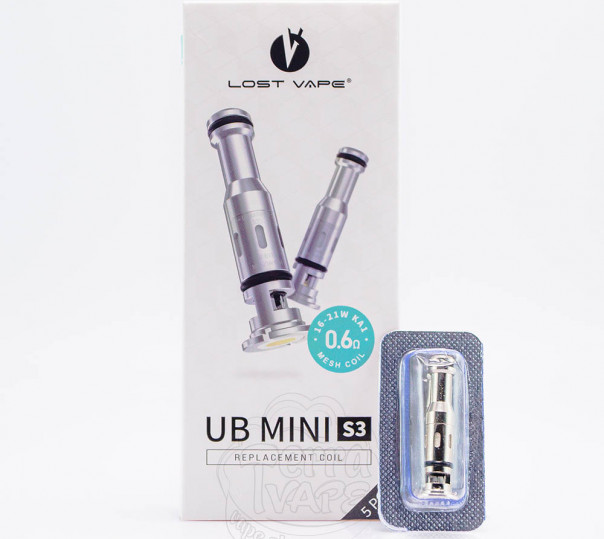 Випаровувач Lost Vape UB Mini Mesh Coil 0.6Ом для Orion Mini, Ursa Pro, Ursa Nano Pro, Ursa Baby Pro и др.