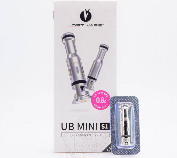 Випаровувач Lost Vape UB Mini Mesh Coil 0.8Ом для Orion Mini, Ursa Pro, Ursa Nano Pro, Ursa Baby Pro и др.