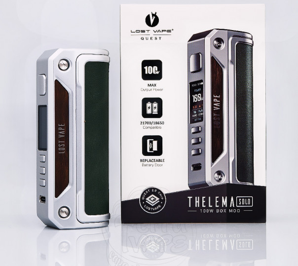 Lost Vape Thelema Solo 100W Бокс мод Lost Vape Thelema Solo 100W Бокс мод