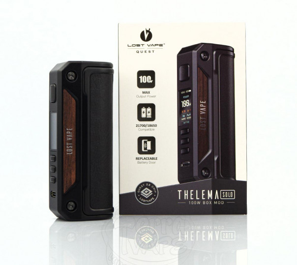 Lost Vape Thelema Solo 100W Бокс мод Lost Vape Thelema Solo 100W Бокс мод