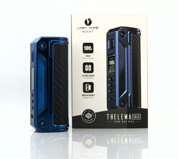 Lost Vape Thelema Solo 100W Бокс мод Lost Vape Thelema Solo 100W Бокс мод