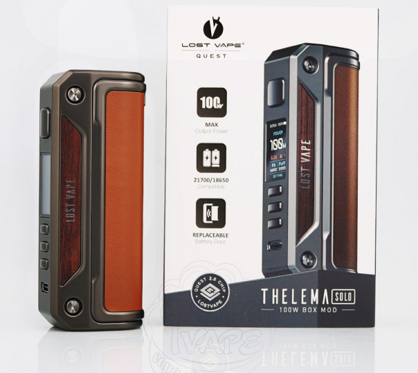 Lost Vape Thelema Solo 100W Бокс мод Lost Vape Thelema Solo 100W Бокс мод