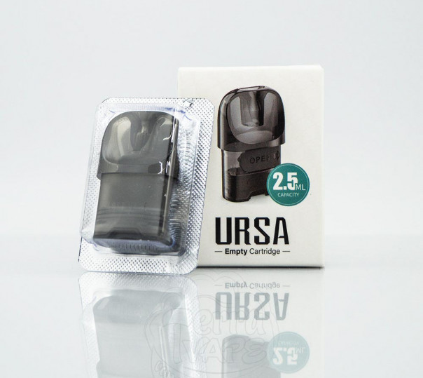 Пустой картридж Lost Vape Ursa Empty Cartridge 2.5ml Black для POD систем Ursa Nano, Ursa Baby, Ursa Nano Pro, Ursa S, Ursa Art, Ursa Baby Pro и др.
