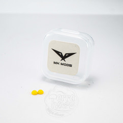 MK Mods Кнопки регулювання для dotAIO v2 Yellow