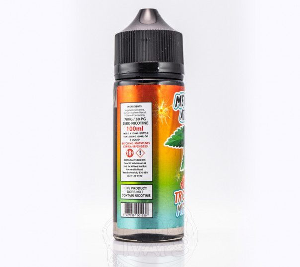 Menthol Attack Organic Tropic Menthol 120ml 3mg на органічному нікотині Menthol Attack Organic Tropic Menthol 120ml 3mg на органічному нікотині