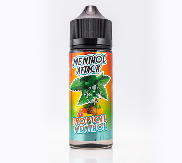 Menthol Attack Organic Tropic Menthol 120ml 3mg на органічному нікотині