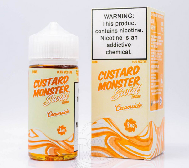 Рідина Custard Monster Organic Creamsicle 100ml 3mg