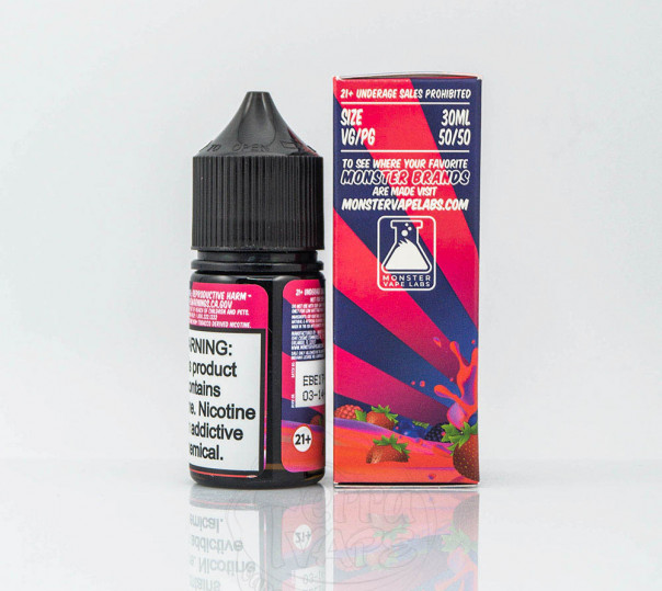Жидкость Fruit Monster Salt Mixed Berry 30ml 48mg на солевом никотине со вкусом ягод