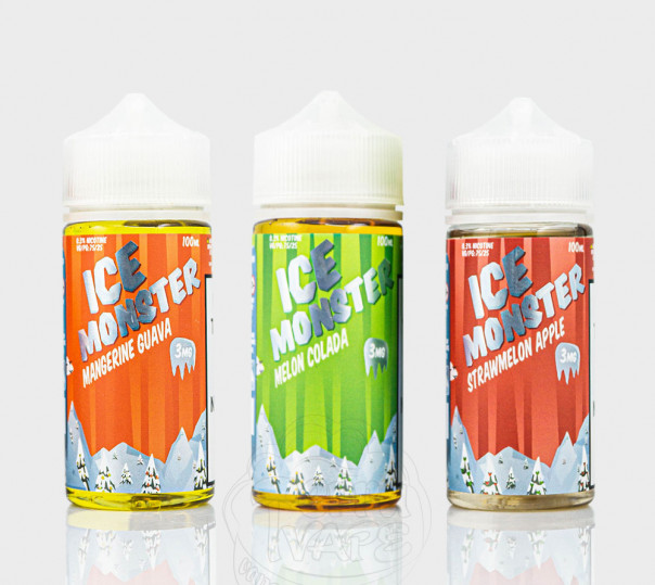 Рідина Ice Monster Organic 100ml на органічному нікотині