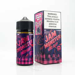Jam Monster Organic Mixed Berry 100ml 3mg