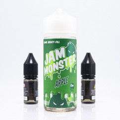 Jam Monster Organic Shortfill Apple 100ml 0mg Рідина