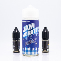 Jam Monster Organic Shortfill Blueberry 100ml 0mg Рідина
