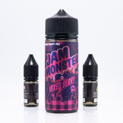 Jam Monster Organic Shortfill Mixed Berry 110ml 1.5mg