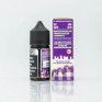 Рідина PB&Jam Monster Salt PB&Grape 30ml 24mg на сольовому нікотині зі смаком виноградного джему з арахісовим маслом