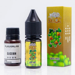 MoodDuck Salt Grape Mint 10ml 50mg