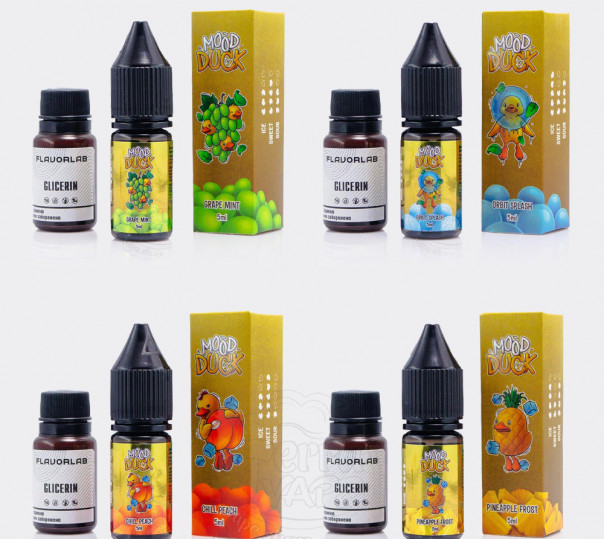 Рідина MoodDuck Salt 10ml (набір компонентів)