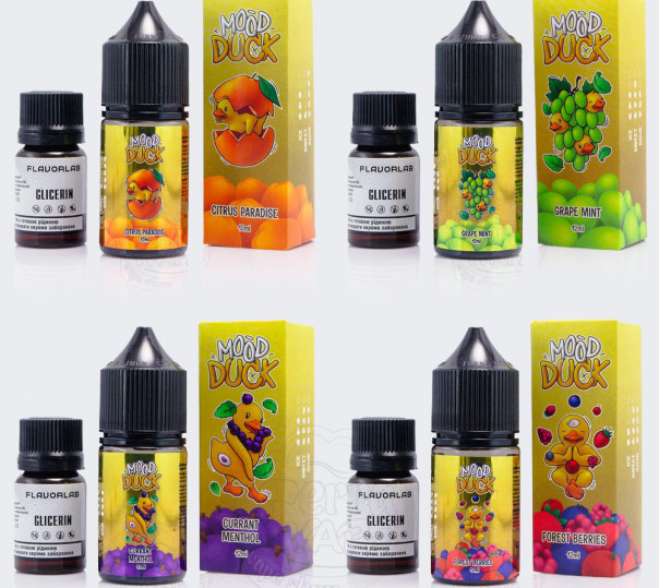 Рідина MoodDuck Salt 30ml (набір компонентів)