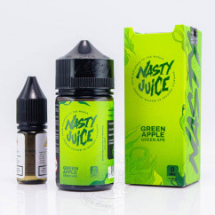 Nasty Organic Shortfill Green Apple Green Ape 50ml 0mg