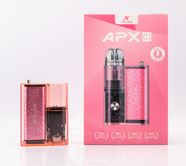 Nevoks APX C1 Pod System Kit 1000mAh Blush Pink Многоразовая POD система