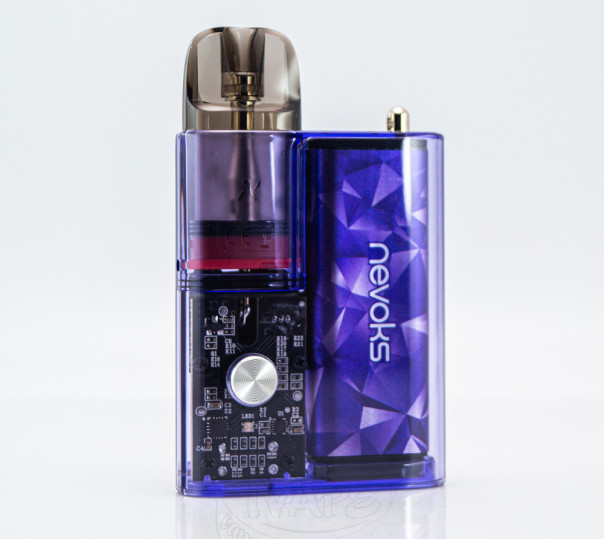 Nevoks APX C1 Pod System Kit 1000mAh Crystal Purple Багаторазова POD система
