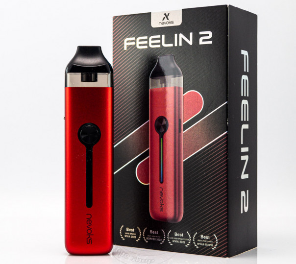 Nevoks Feelin 2 Pod Kit 1100mAh Багаторазова POD система Nevoks Feelin 2 Pod Kit 1100mAh Багаторазова POD система