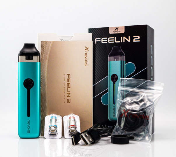 Nevoks Feelin 2 Pod Kit 1100mAh Багаторазова POD система Nevoks Feelin 2 Pod Kit 1100mAh Багаторазова POD система