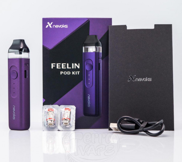 Nevoks Feelin Pod Kit 1000mAh Grape Purple Багаторазова POD система