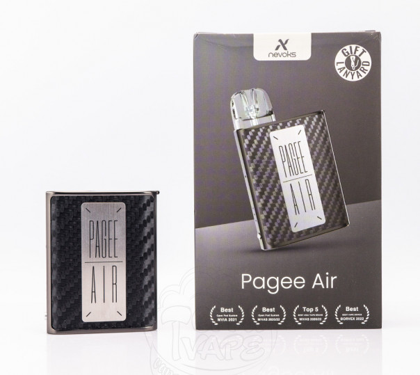 Nevoks Pagee Air Pod Kit 1000mAh Carbon Fiber Багаторазова POD система