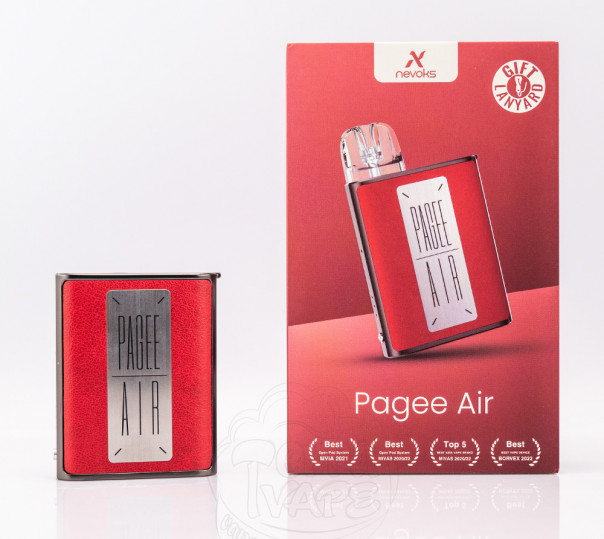 Nevoks Pagee Air Pod Kit 1000mAh Crimson Red Багаторазова POD система