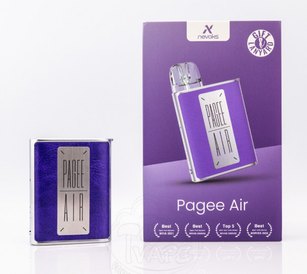 Nevoks Pagee Air Pod Kit 1000mAh Многоразовая POD система Nevoks Pagee Air Pod Kit 1000mAh Многоразовая POD система