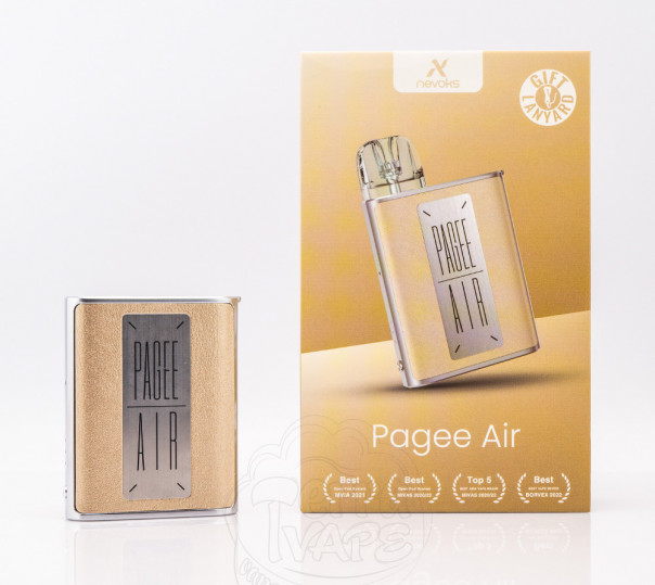 Nevoks Pagee Air Pod Kit 1000mAh Imperial Gold Багаторазова POD система