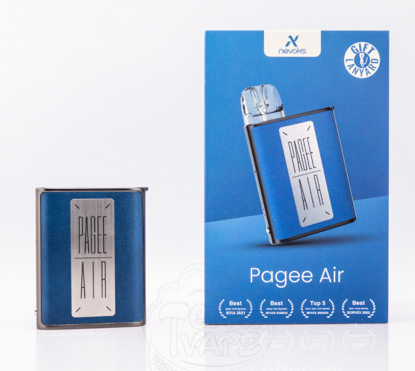 Nevoks Pagee Air Pod Kit 1000mAh Royal Blue Багаторазова POD система Nevoks Pagee Air Pod Kit 1000mAh Royal Blue Багаторазова POD система