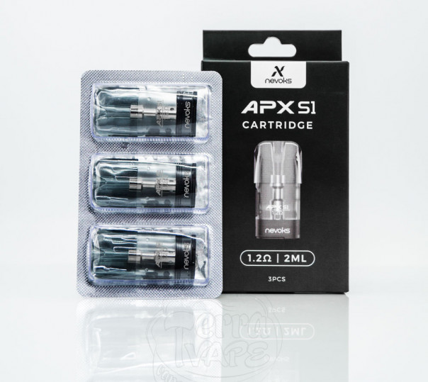 Картридж для многоразовой POD системы Nevoks APX S1, APX C1, Pagee Air Pod Kit 2ml Картридж для многоразовой POD системы Nevoks APX S1, APX C1, Pagee Air Pod Kit 2ml
