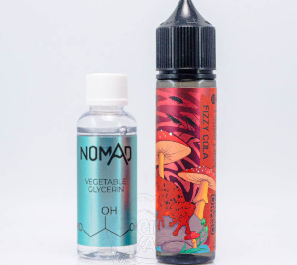 Рідина Jabas Juice Organic Fizzy Cola 60ml 0mg зі смаком коли (набір компонентів)