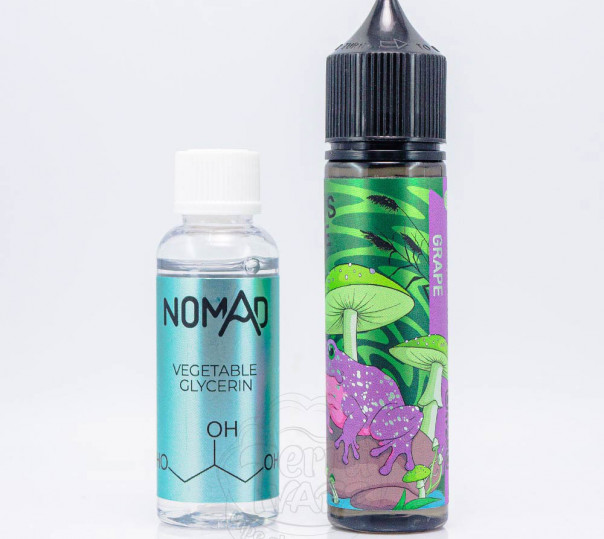 Рідина Jabas Juice Organic Grape 60ml 3mg зі смаком винограду (набір компонентів)