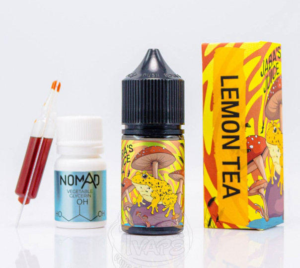 Жидкость Jaba's Juice Salt Lemon Tea 30ml 30mg со вкусом лимонного чая (набор компонентов)