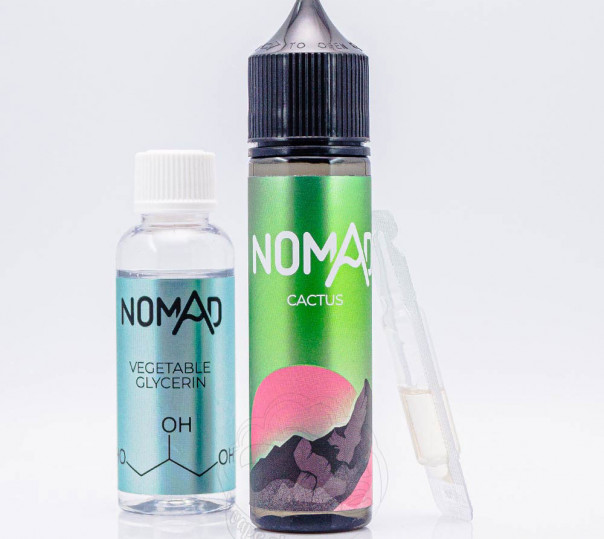 Рідина Nomad Organic Cactus 60ml 0mg зі смаком кактуса (набір компонентів)