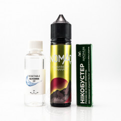 Набір Nomad Organic Strawberry Bananana 60ml 0mg Рідина (набір компонентів)