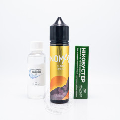 Набір Nomad Organic Sunny Mango 60ml 0mg Рідина (набір компонентів)